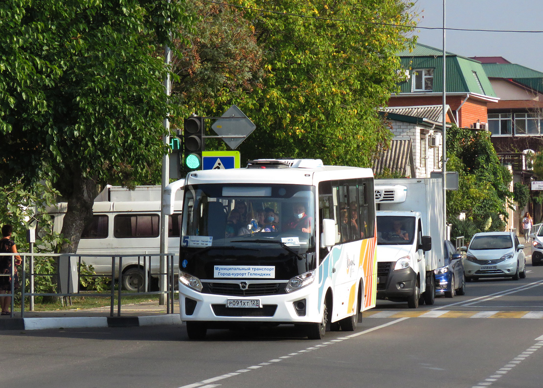 Krasnodar region, PAZ-320435-04 "Vector Next" # Р 091 ХТ 123