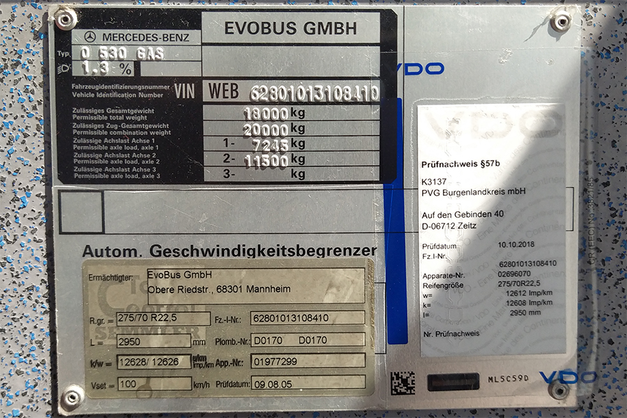 Днепропетровская область, Mercedes-Benz O530 Citaro CNG № TDO 654A