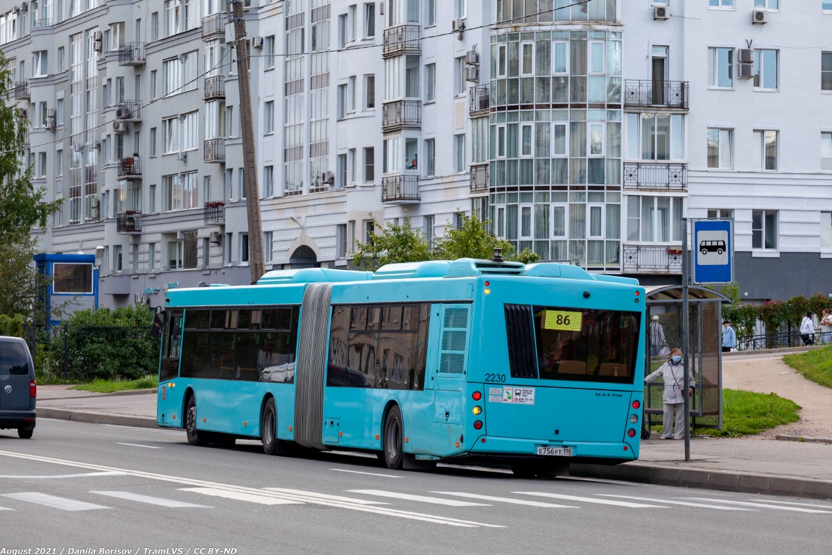 Санкт-Петербург, МАЗ-216.066 № 2230