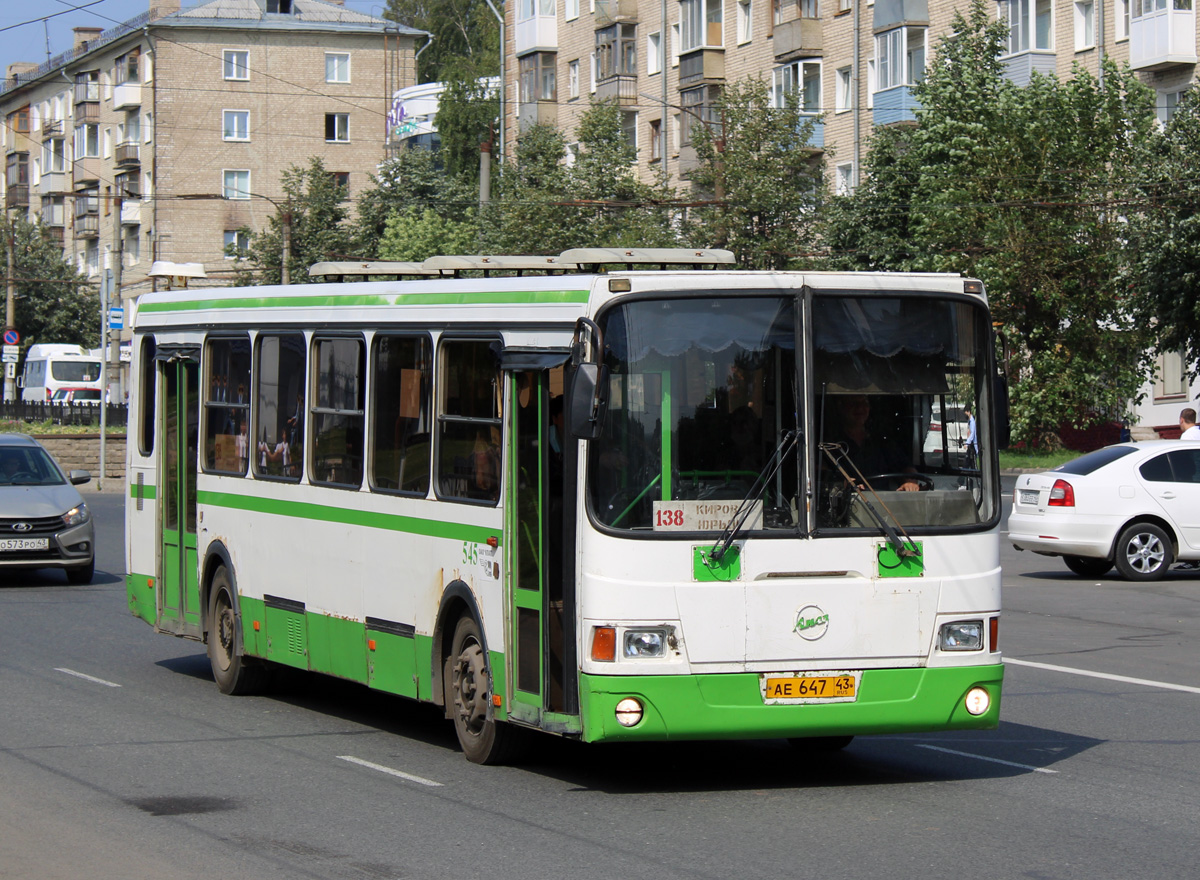 Kirov region, LiAZ-5256.45-01 č. х545