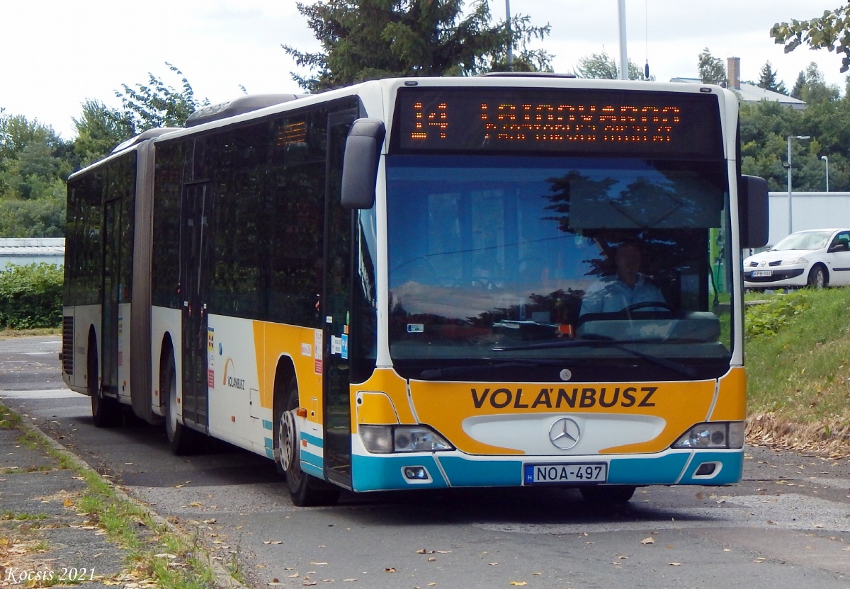 Венгрия, Mercedes-Benz O530GÜ Citaro facelift GÜ № NOA-497