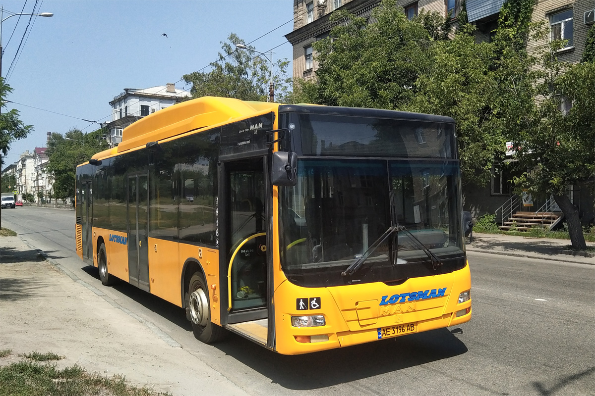 Днепропетровская область, MAN A21 Lion's City NL313 CNG № AE 3196 AB