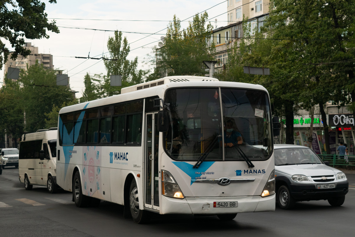Кыргызстан, Hyundai New Super AeroCity 1F/L № 5420 BB