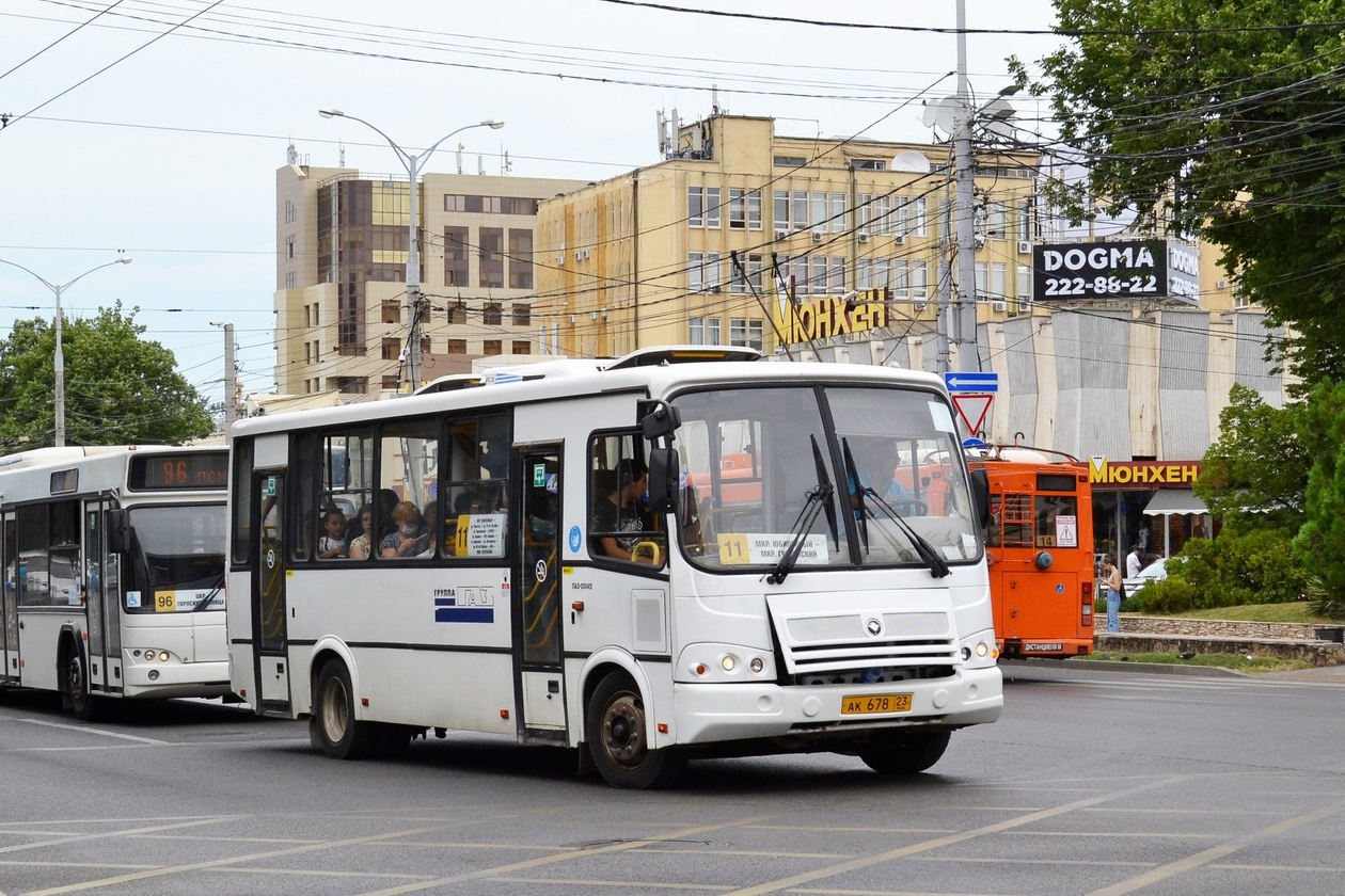 Краснодарский край, ПАЗ-320412-10 № АК 678 23