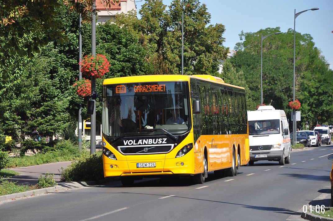 Венгрия, Volvo 8900BLE № SEW-726