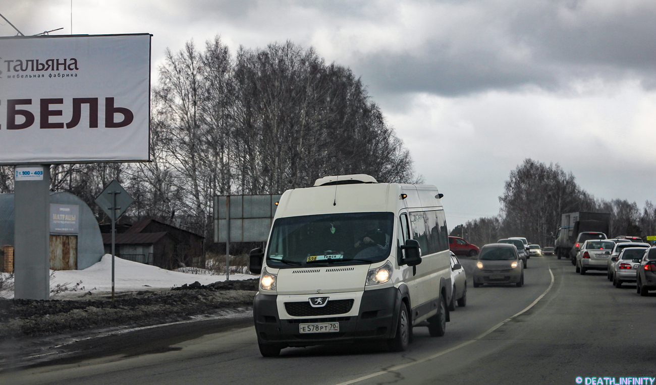 Томская область, Нижегородец-2227SK (Peugeot Boxer) № Е 578 РТ 70