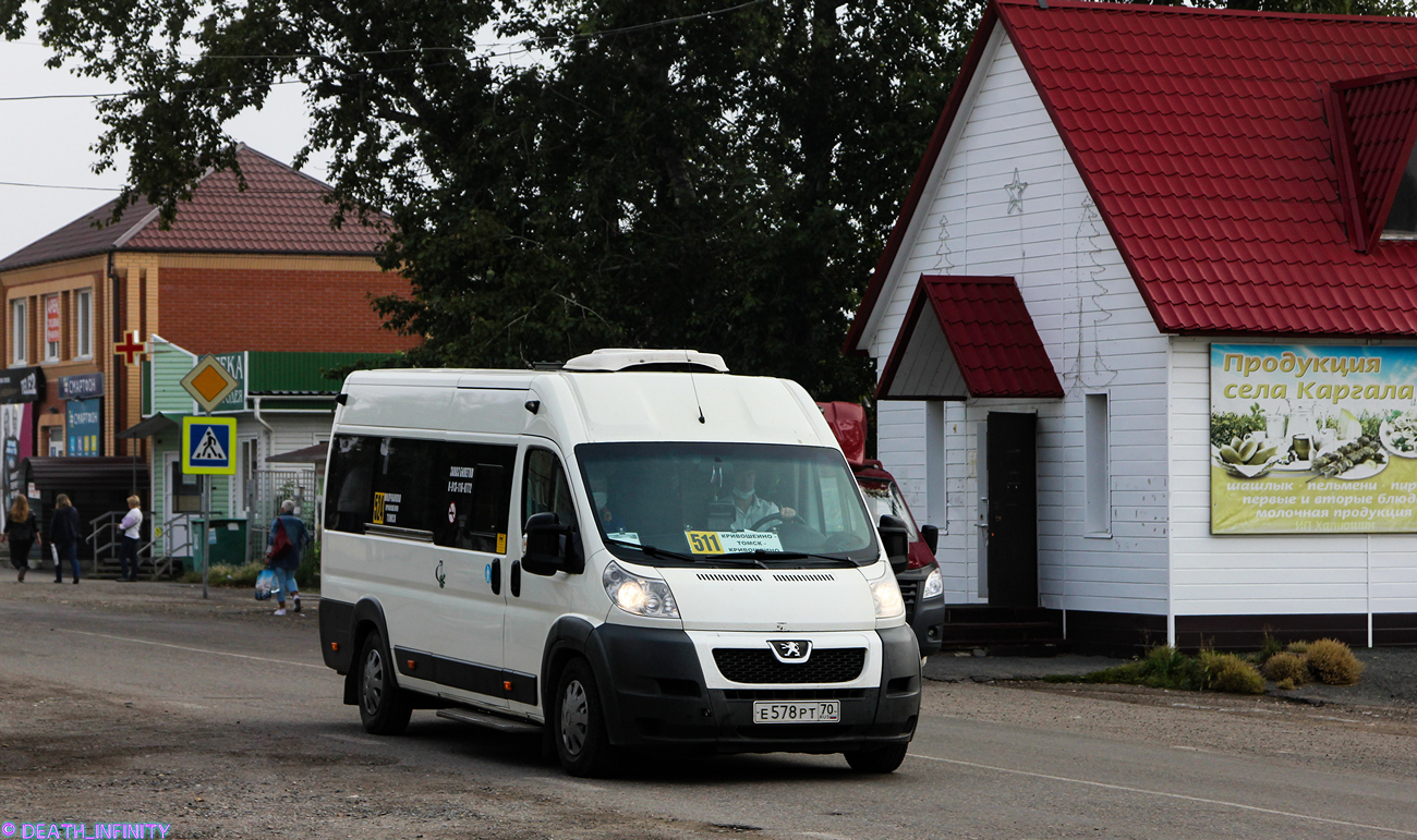 Томская область, Нижегородец-2227SK (Peugeot Boxer) № Е 578 РТ 70