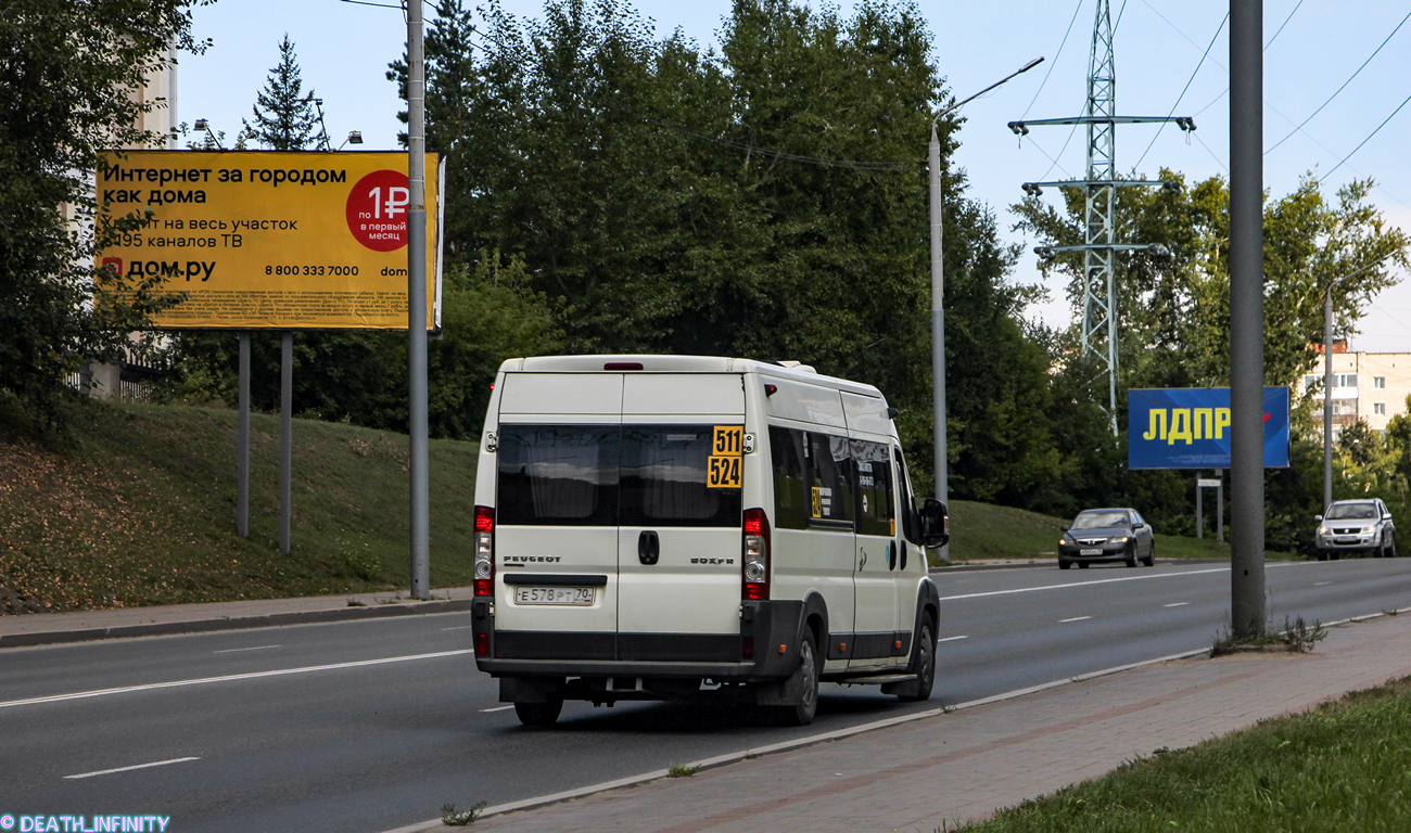 Томская область, Нижегородец-2227SK (Peugeot Boxer) № Е 578 РТ 70