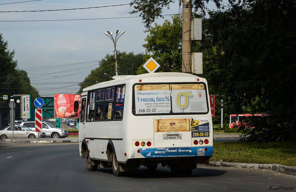 Новосибирская область, ПАЗ-32054 № Н 246 ВВ 154