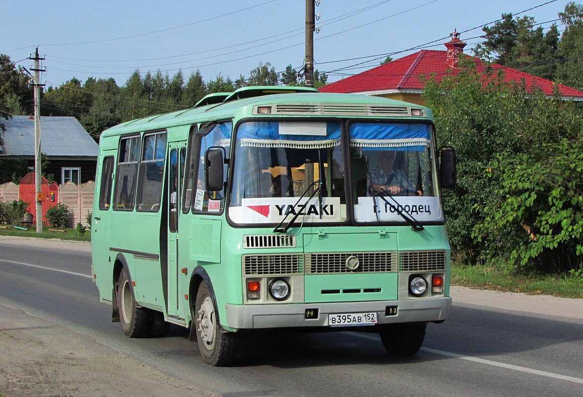 Нижегородская область, ПАЗ-32053 № В 395 АВ 152