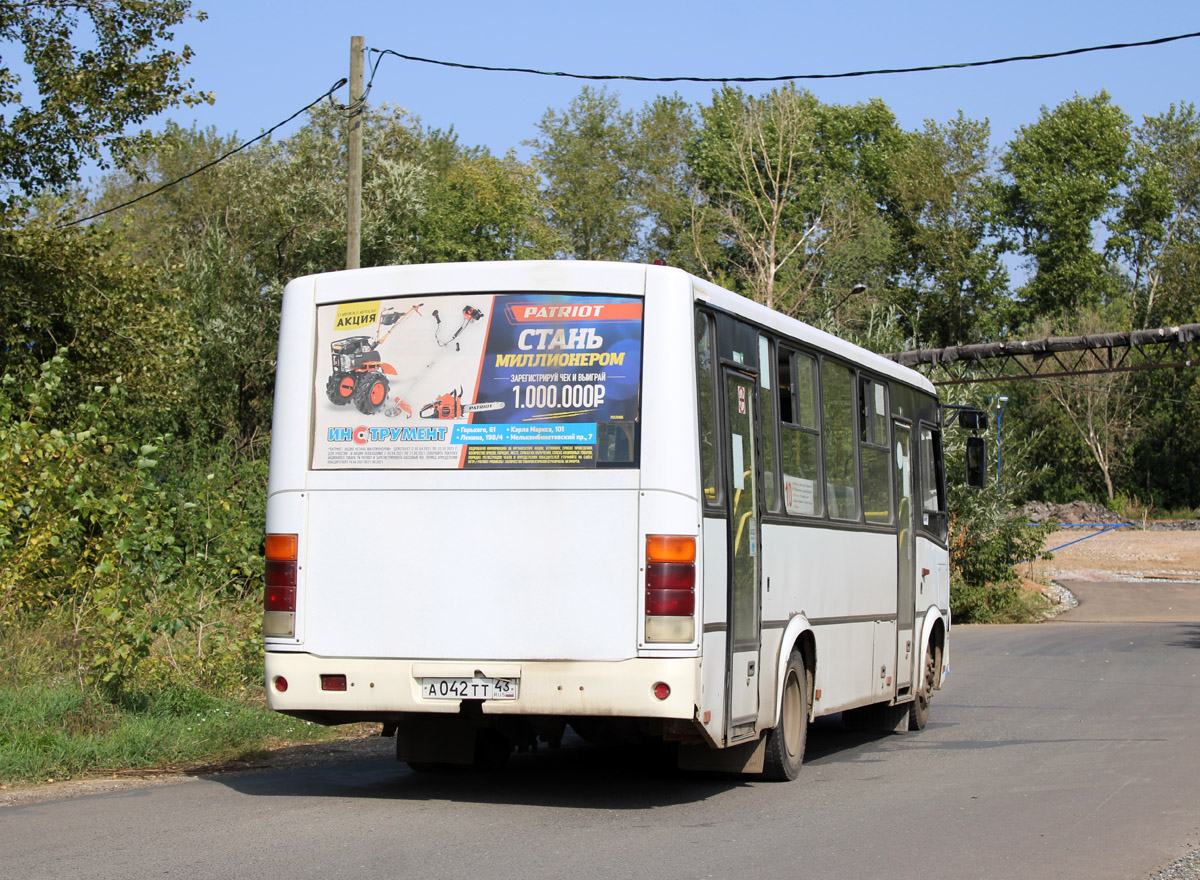 Kirov region, PAZ-320412-03 № А 042 ТТ 43