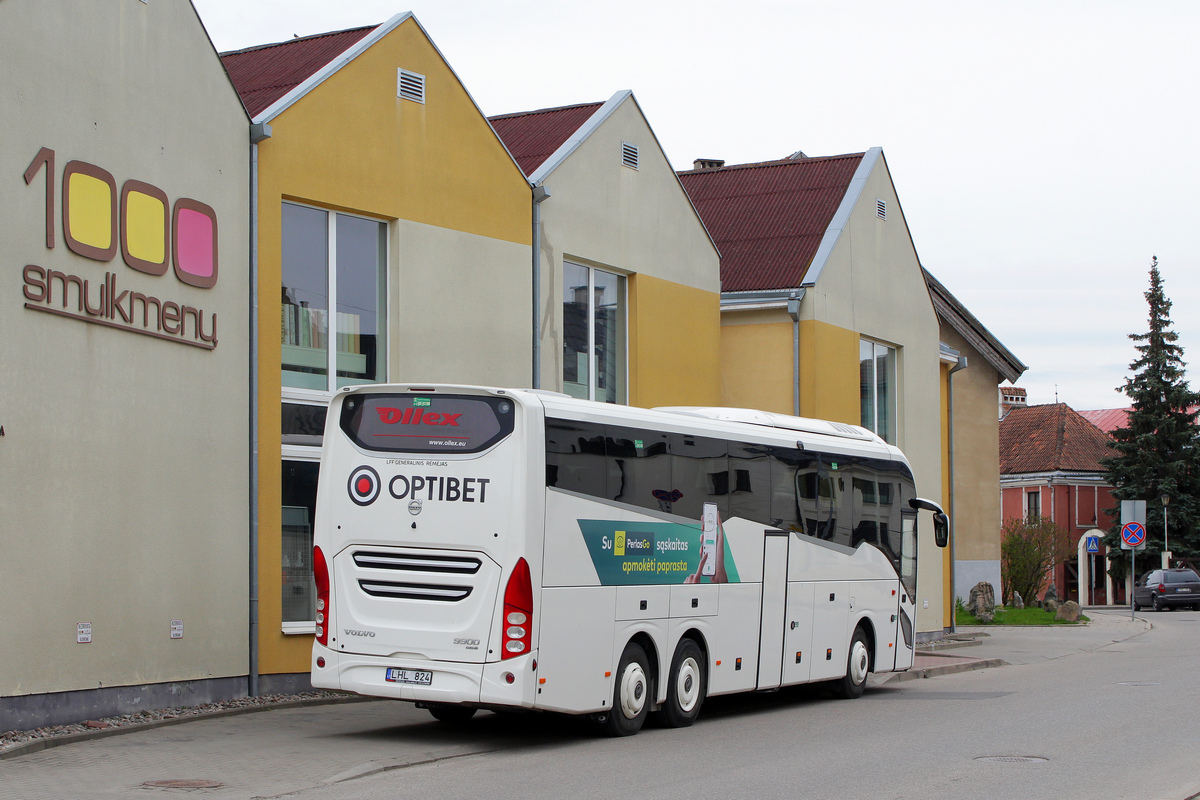 Литва, Volvo 9900 (2018') № LHL 824