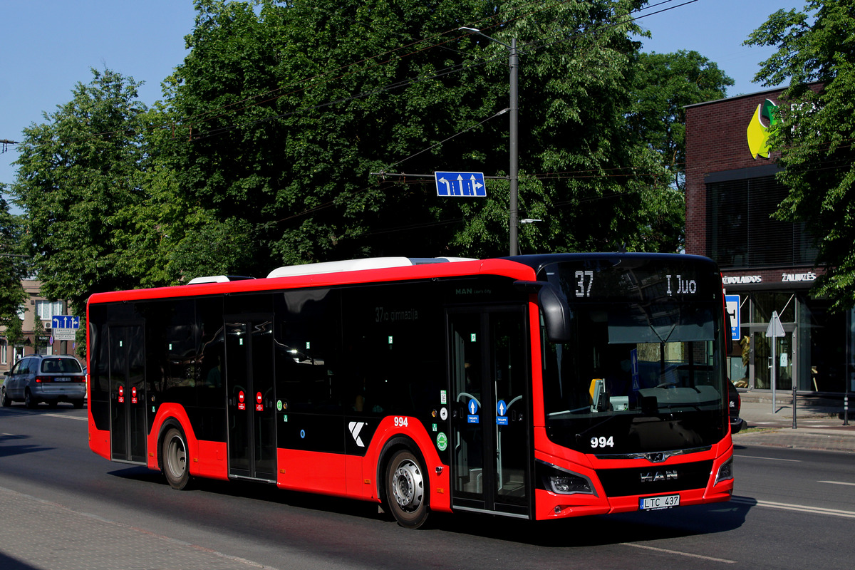 Литва, MAN 12C Lion's City 12 NL330 EfficientHybrid № 994
