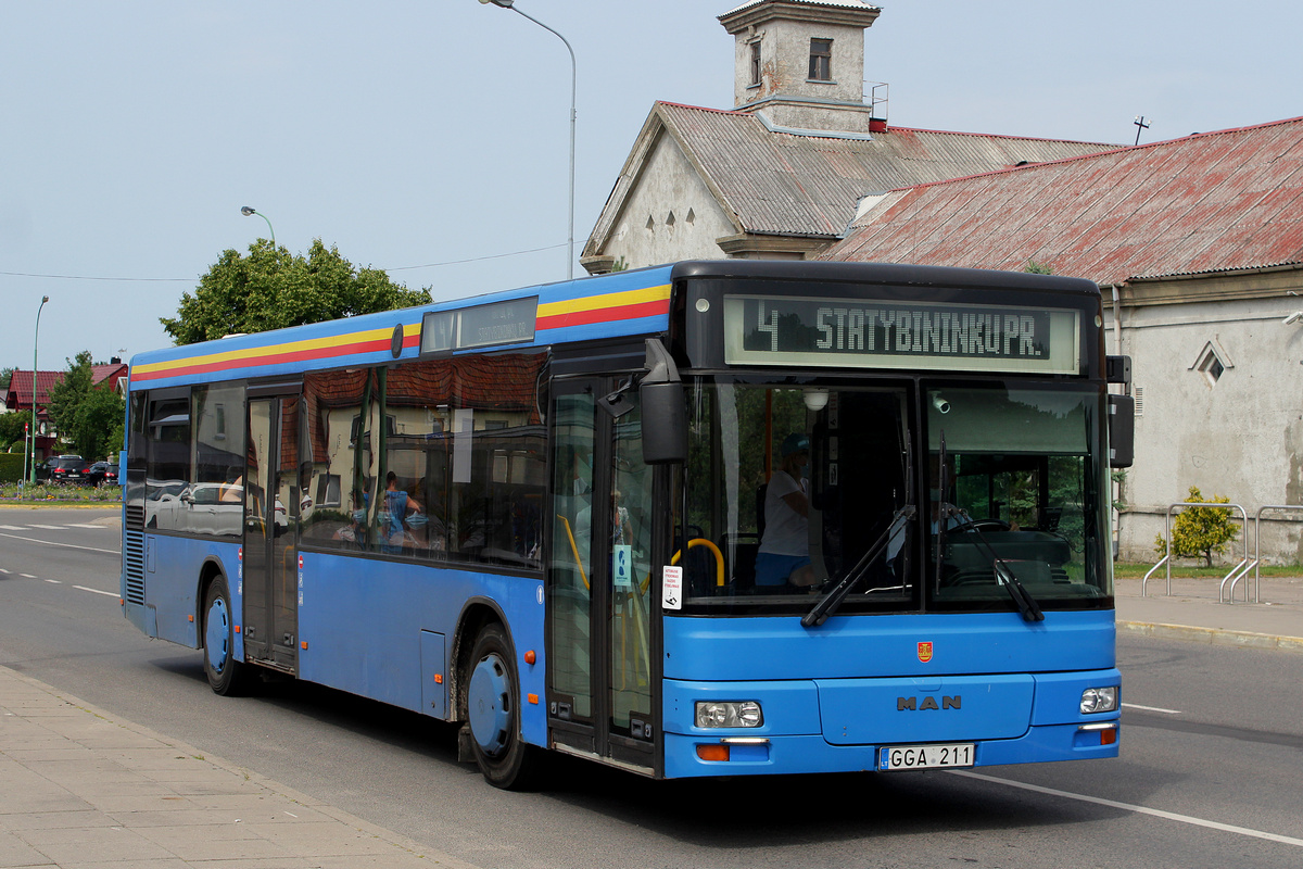 Литва, MAN A21 NL263 № GGA 211