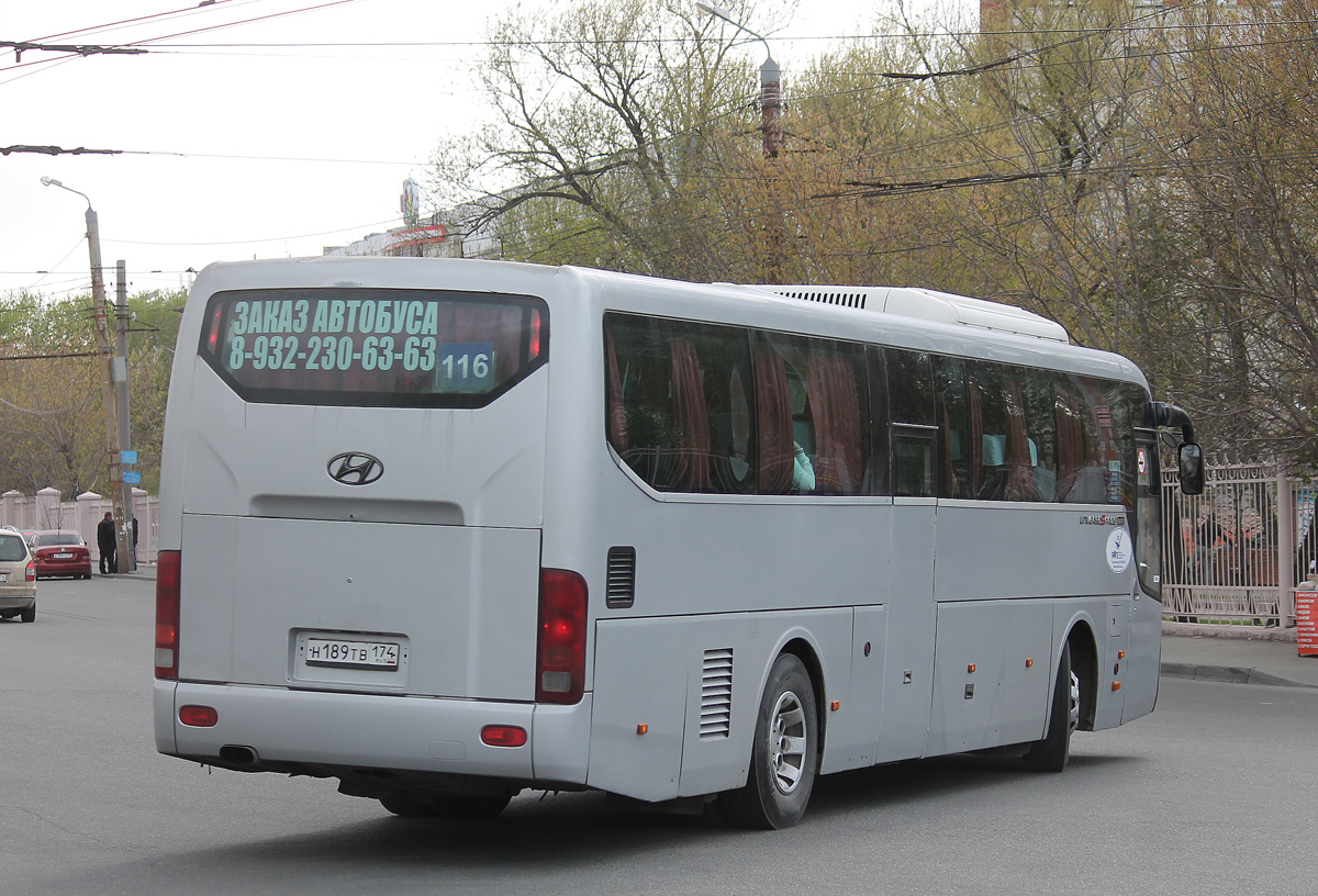 Челябинская область, Hyundai Universe Space Luxury № Н 189 ТВ 174