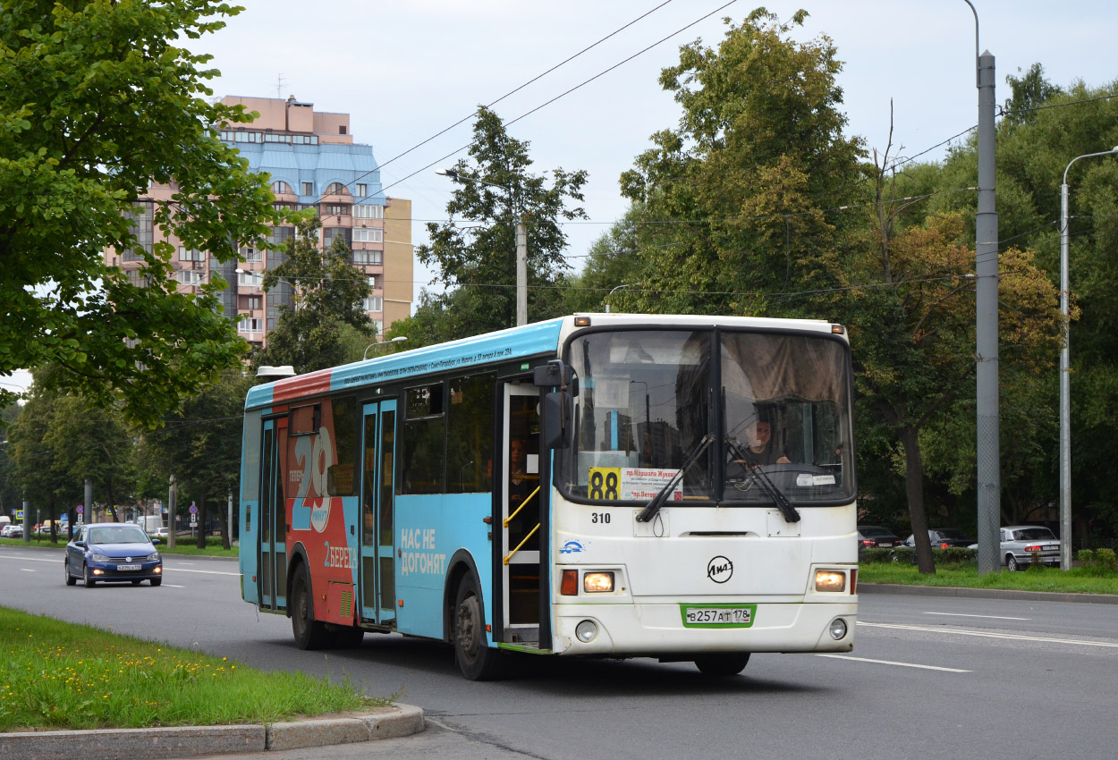 Санкт-Петербург, ЛиАЗ-5293.53 № 310