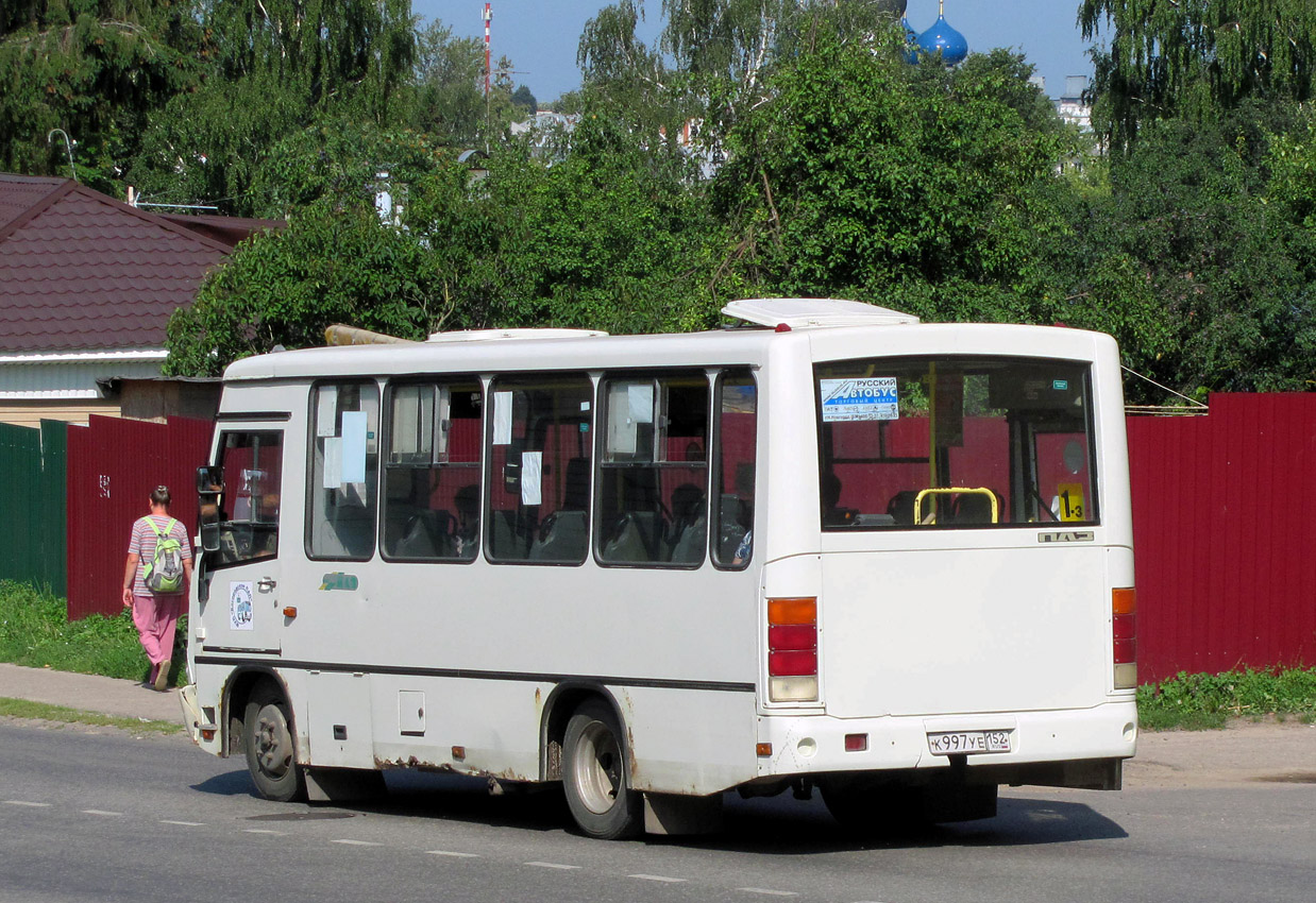 Нижегородская область, ПАЗ-320302-08 № К 997 УЕ 152