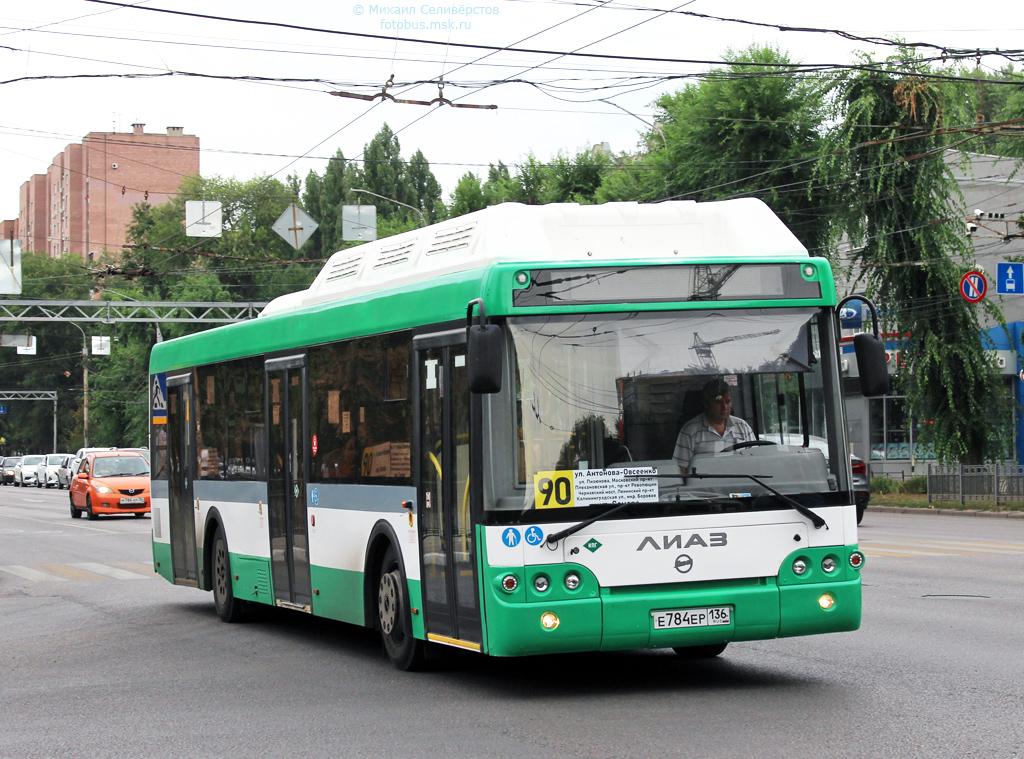 Воронежская область, ЛиАЗ-5292.67 (CNG) № Е 784 ЕР 136