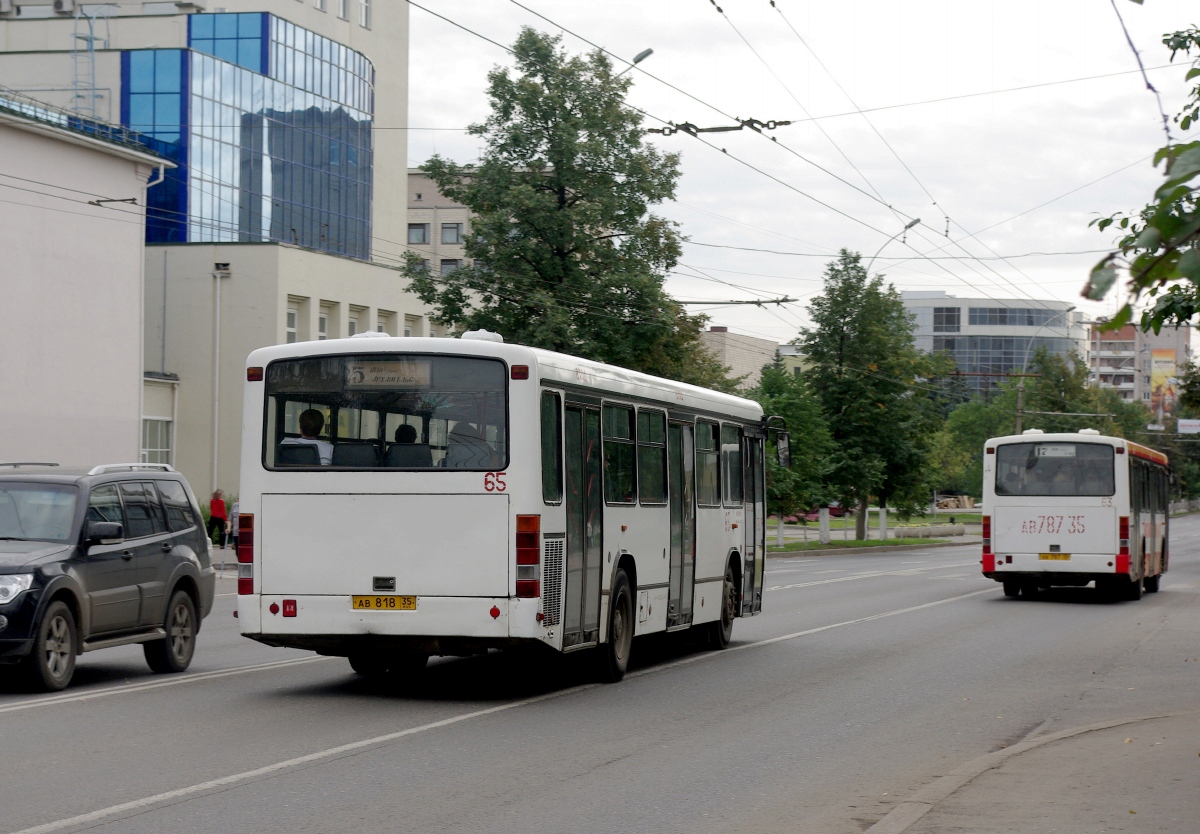 Вологодская область, Mercedes-Benz O345 № 65; Вологодская область, Mercedes-Benz O345 № 63