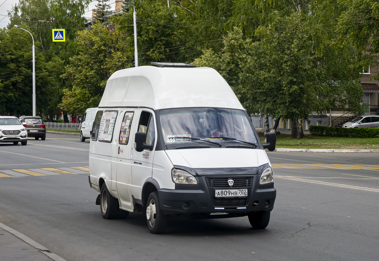 Башкортостан, Луидор-225000 (ГАЗ-322133) № А 809 НВ 702