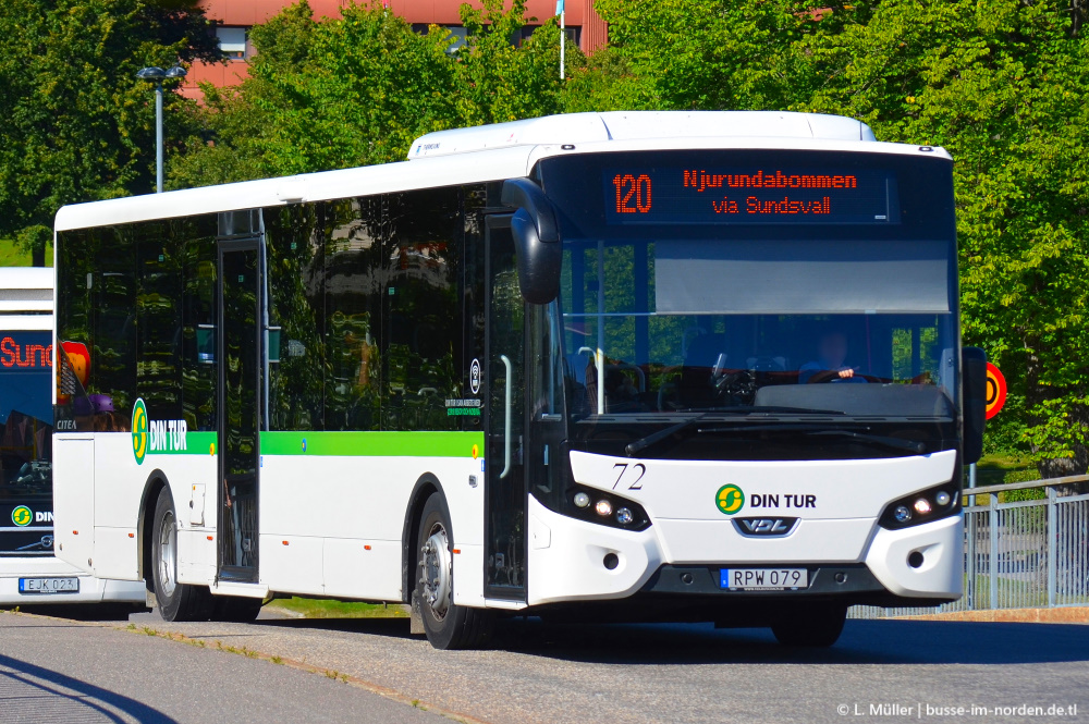 Svédország, VDL Citea SLE-129.310 sz.: 72