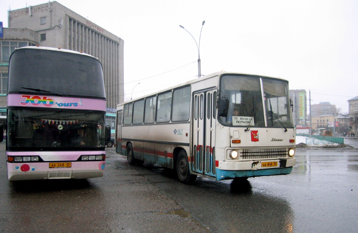 Вологодская область, Neoplan N117/3H Loungeliner № АВ 268 35; Вологодская область, Ikarus 280.03 № 062
