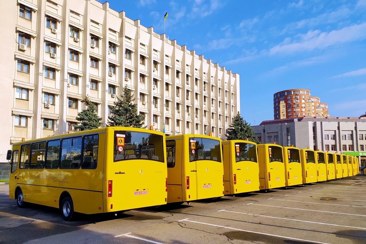 Черниговская область, Эталон А081.16ш № Т5 СІ 9572; Одесская область — Новые автобусы