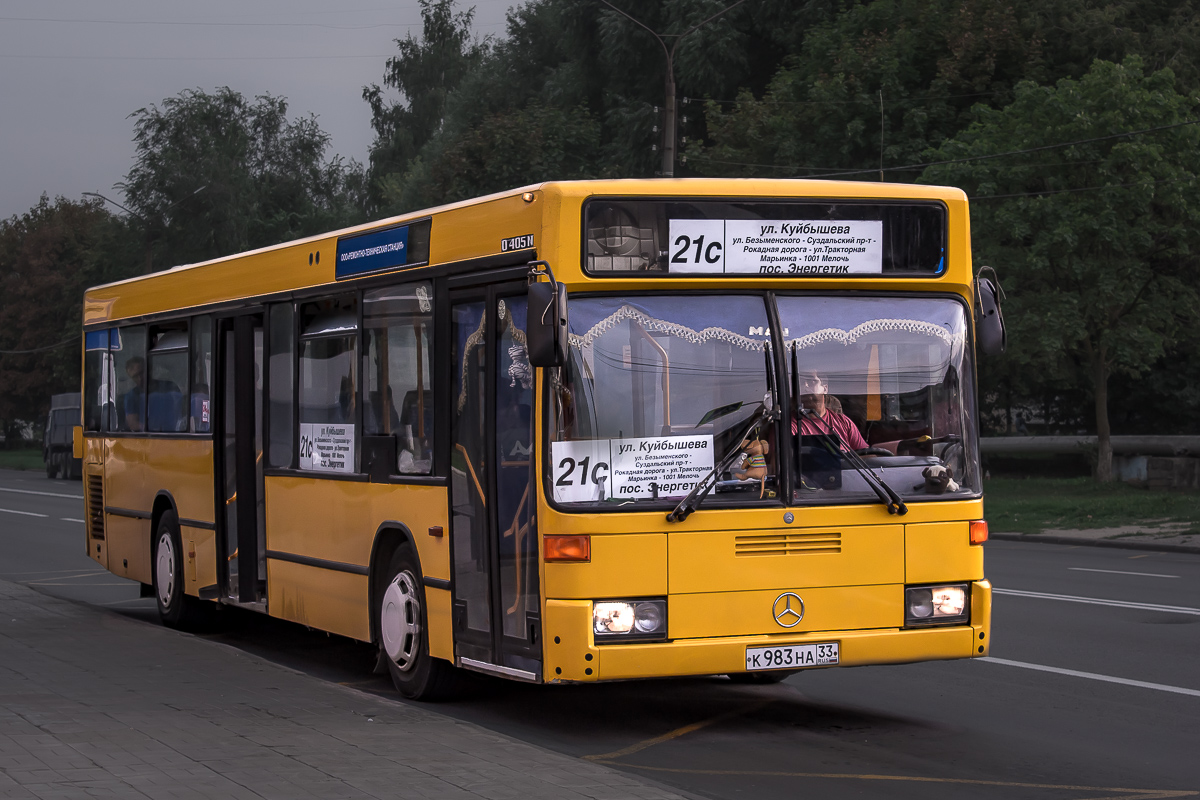 Владимирская область, Mercedes-Benz O405N2 № К 983 НА 33