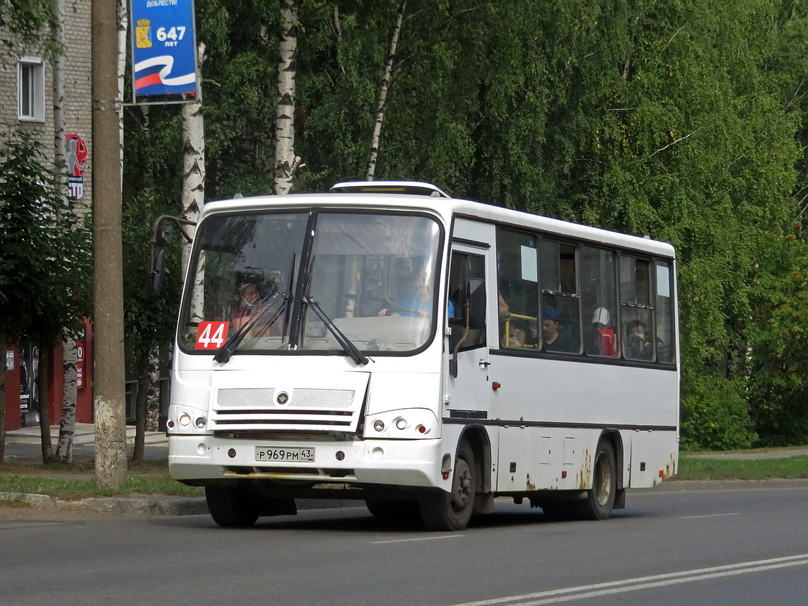 Kirov region, PAZ-320402-05 Nr. Р 969 РМ 43
