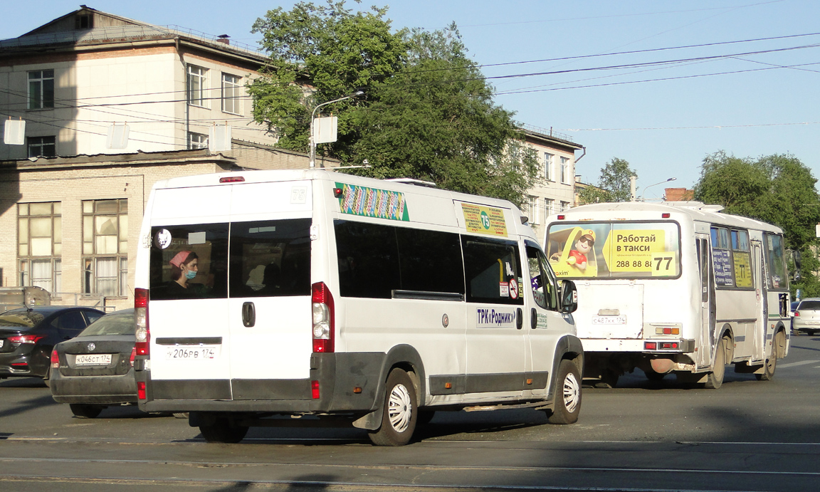 Челябинская область, Нижегородец-FST613 (FIAT Ducato) № У 206 РВ 174