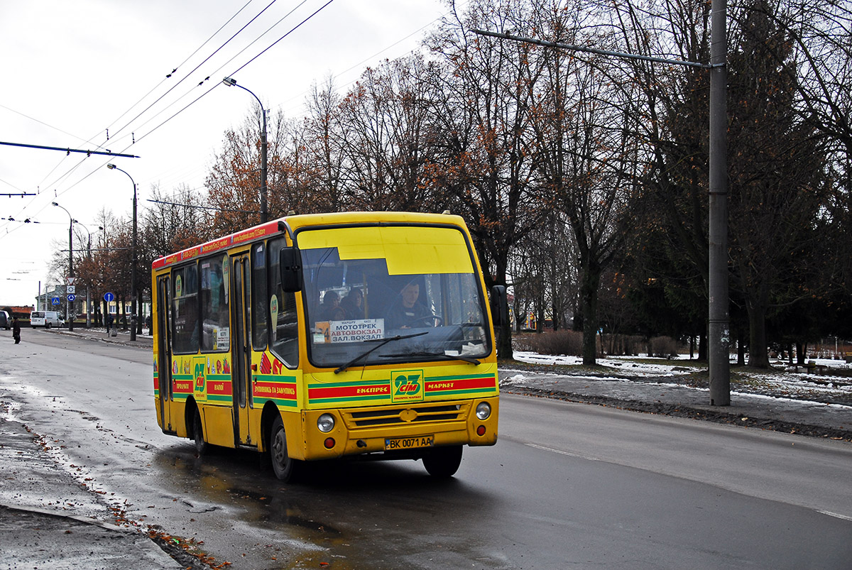 Ровненская область, Богдан А06921 № BK 0071 AA