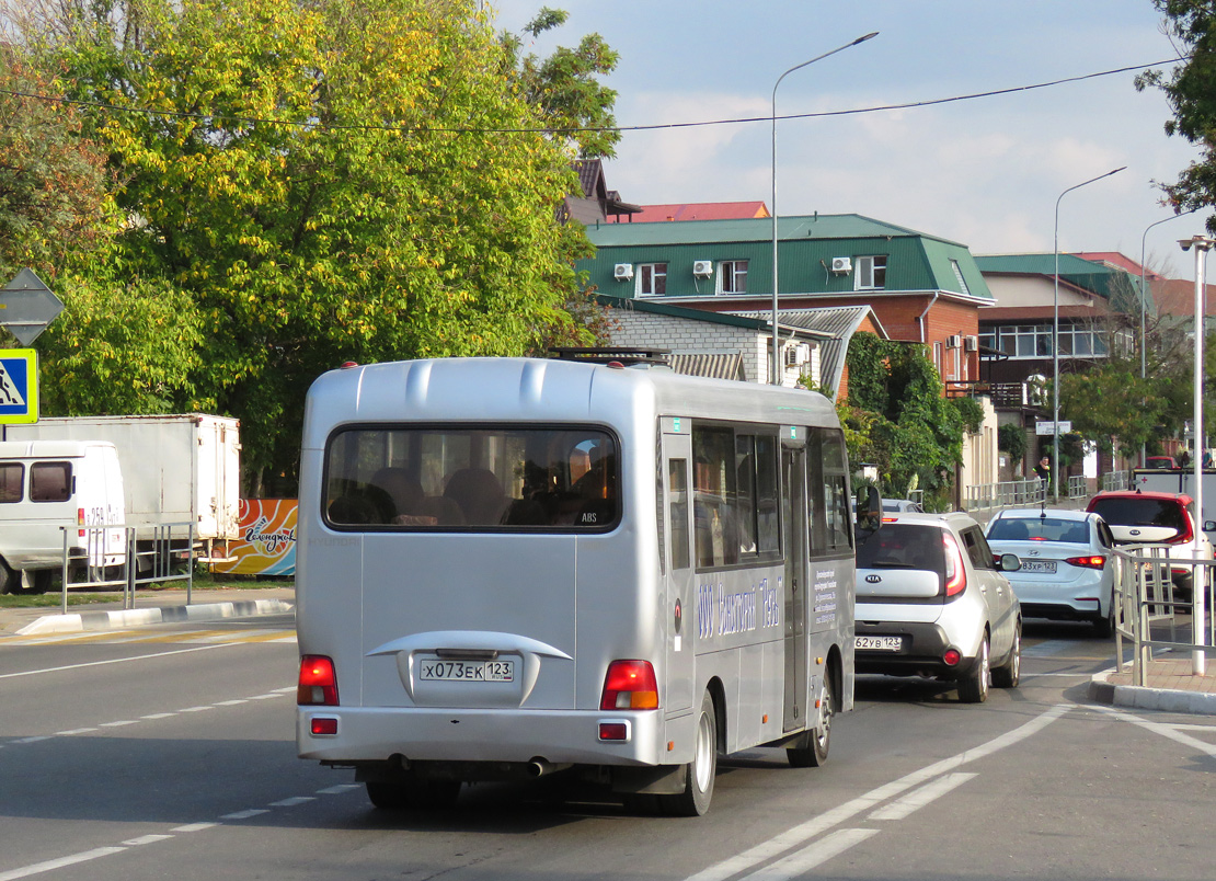 Краснодарский край, Hyundai County LWB (ТагАЗ) № Х 073 ЕК 123