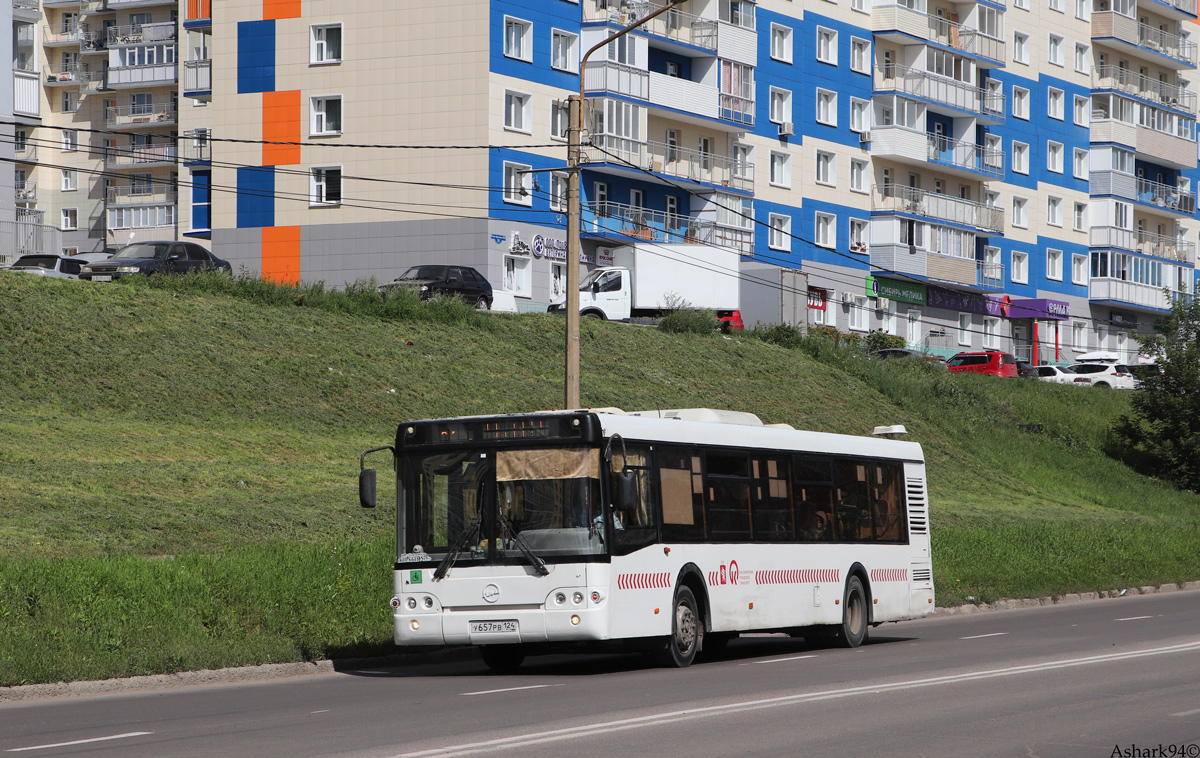 Krasnoyarsk region, LiAZ-5292.22 (2-2-2) # У 657 РВ 124