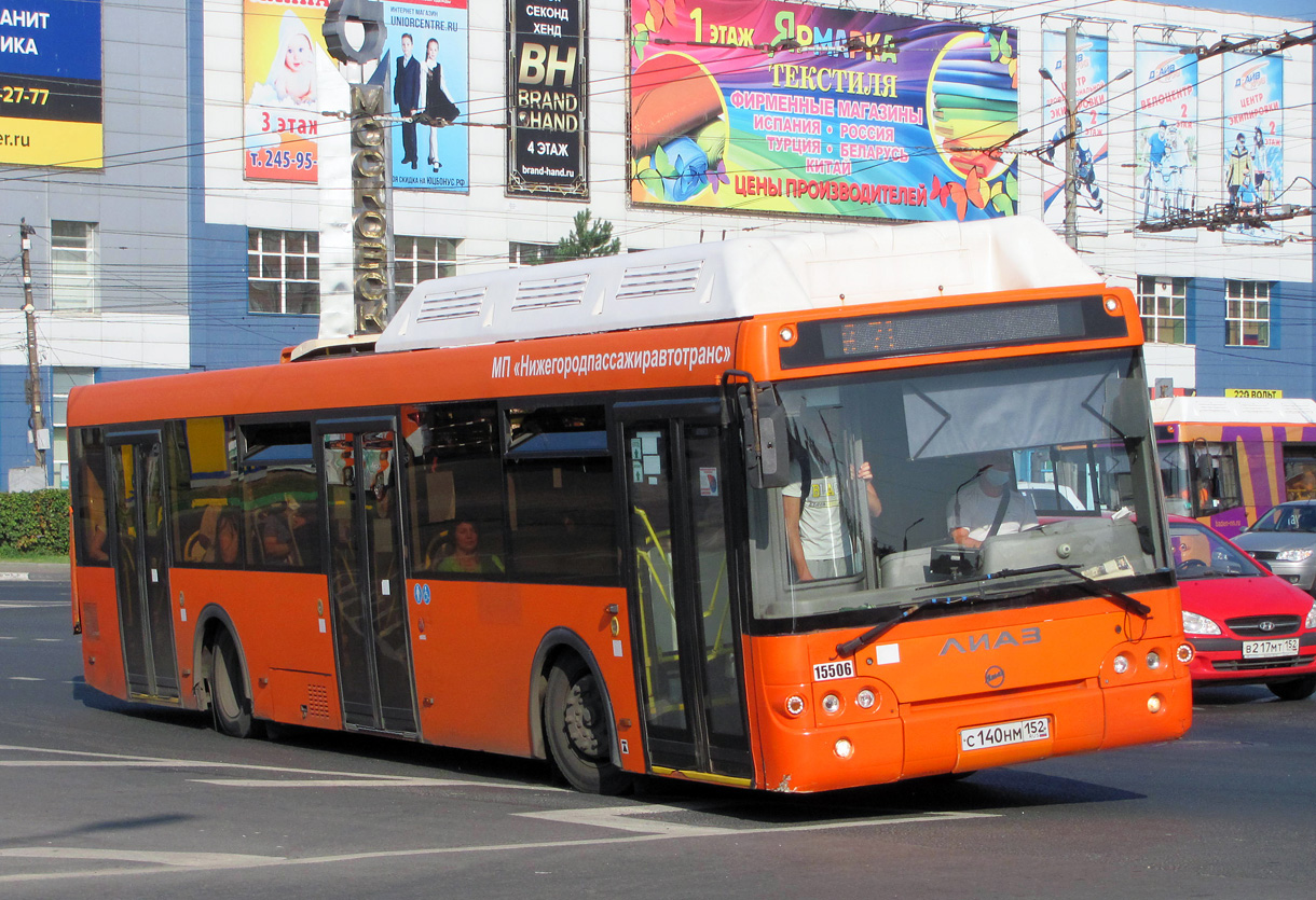 Нижегородская область, ЛиАЗ-5292.67 (CNG) № 15506