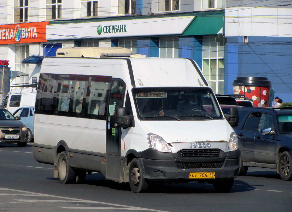 Нижегородская область, Нижегородец-2227UU (IVECO Daily) № АУ 706 52