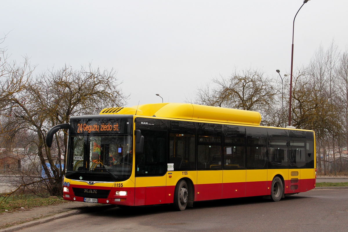 Литва, MAN A21 Lion's City NL273 CNG № 1155