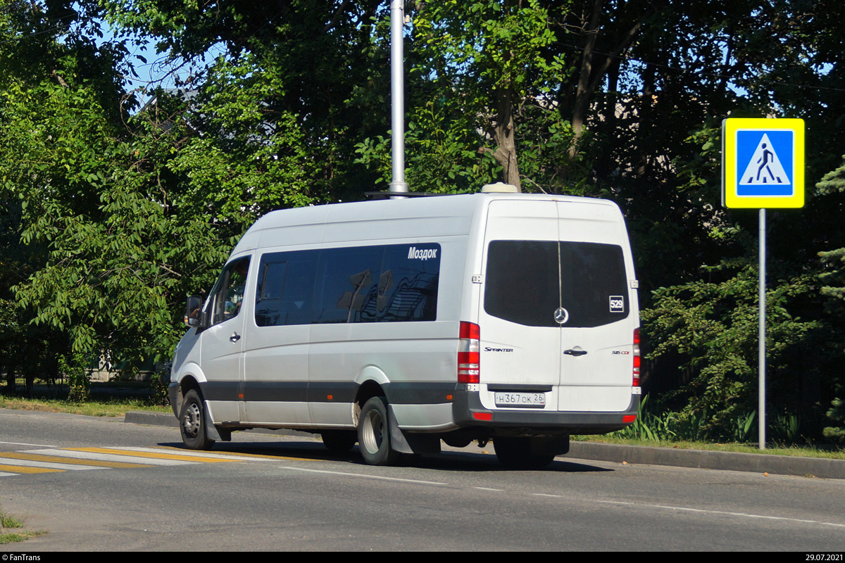 Северная Осетия, Луидор-22340C (MB Sprinter 515CDI) № Н 367 ОК 26