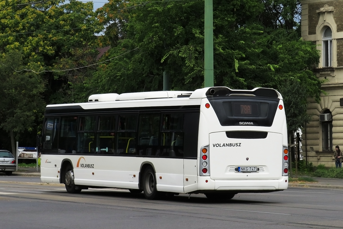 Ουγγαρία, Scania Citywide LF # NKG-747