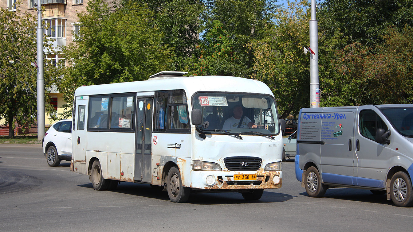 Свердловская область, Hyundai County LWB (ТагАЗ) № ЕО 338 66