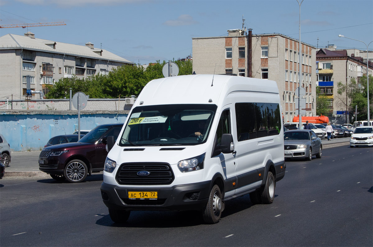 Тюменская область, Ford Transit FBD [RUS] (X2F.ESG.) № АС 134 72