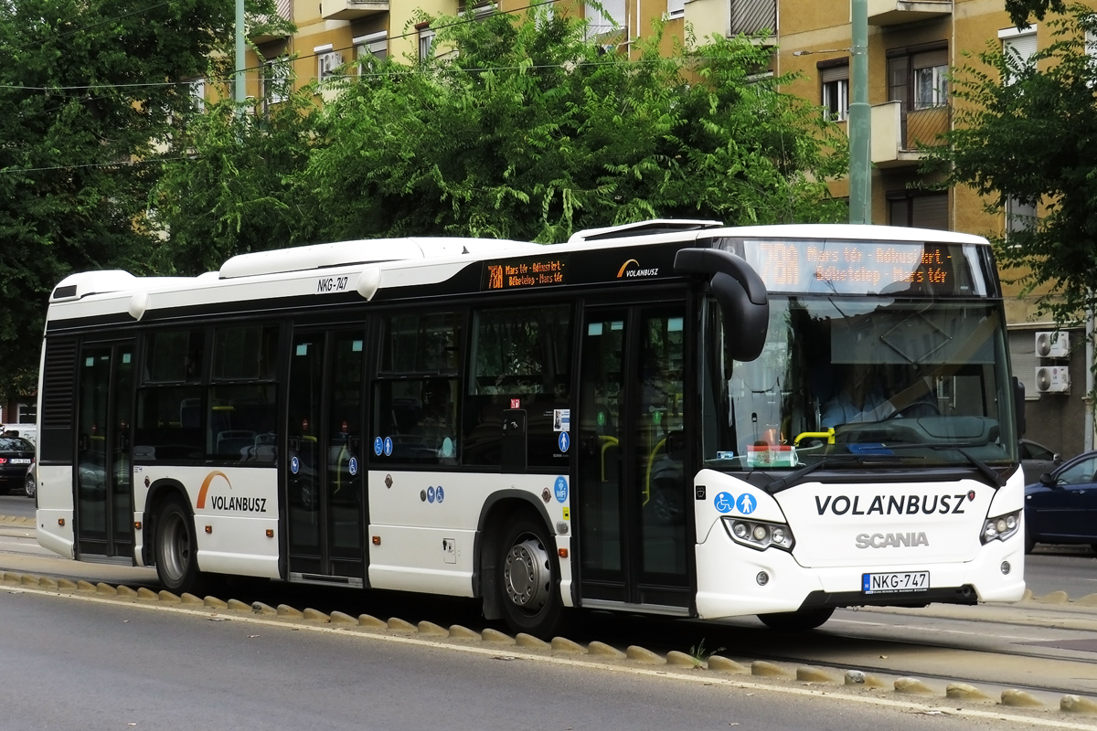 Венгрия, Scania Citywide LF № NKG-747