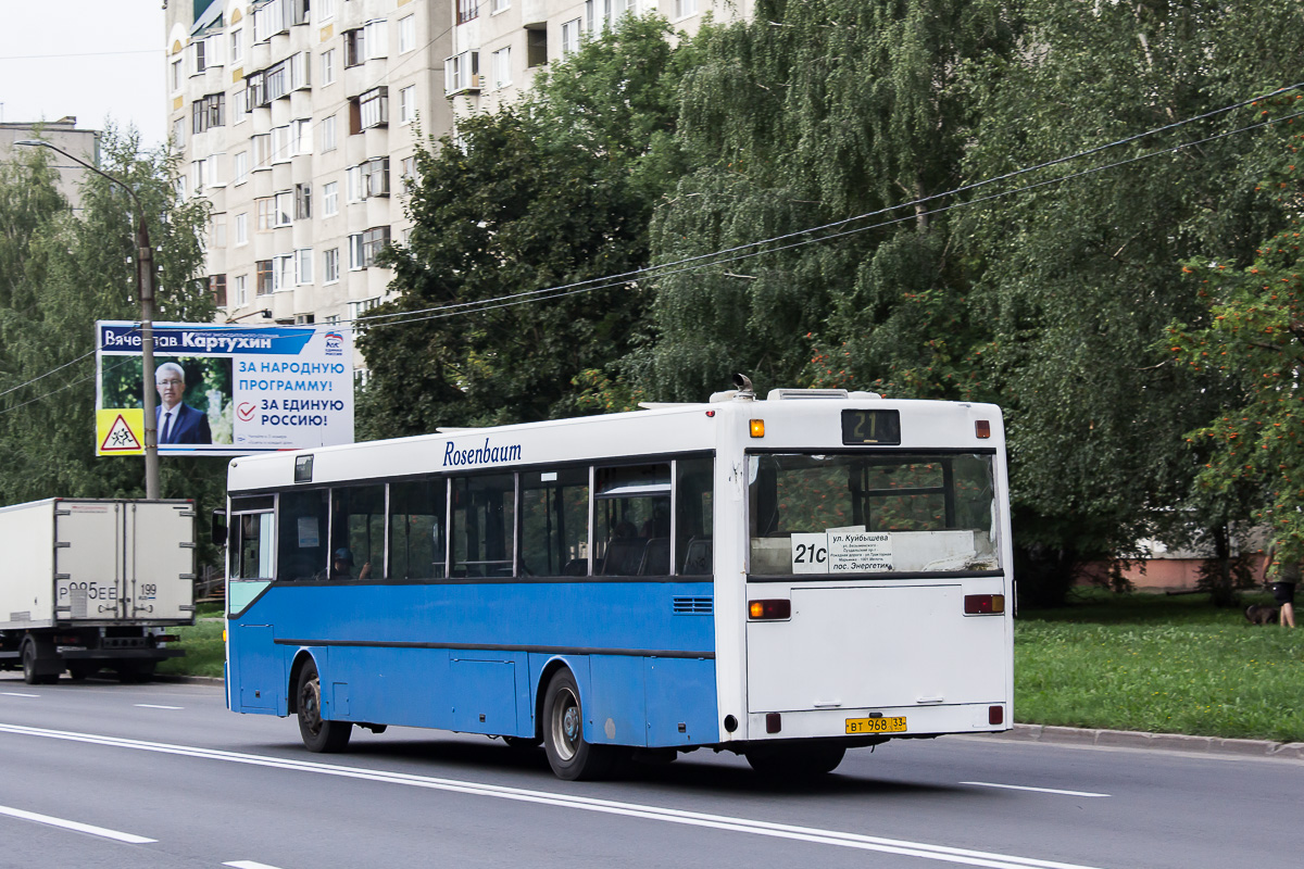 Vladimir region, Mercedes-Benz O405 Nr. ВТ 968 33