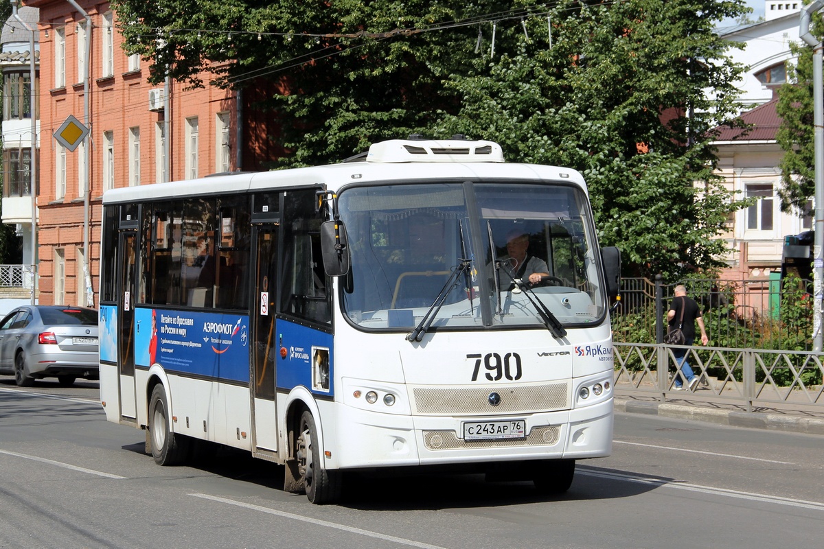 Ярославская область, ПАЗ-320414-05 "Вектор" (1-1) № 790