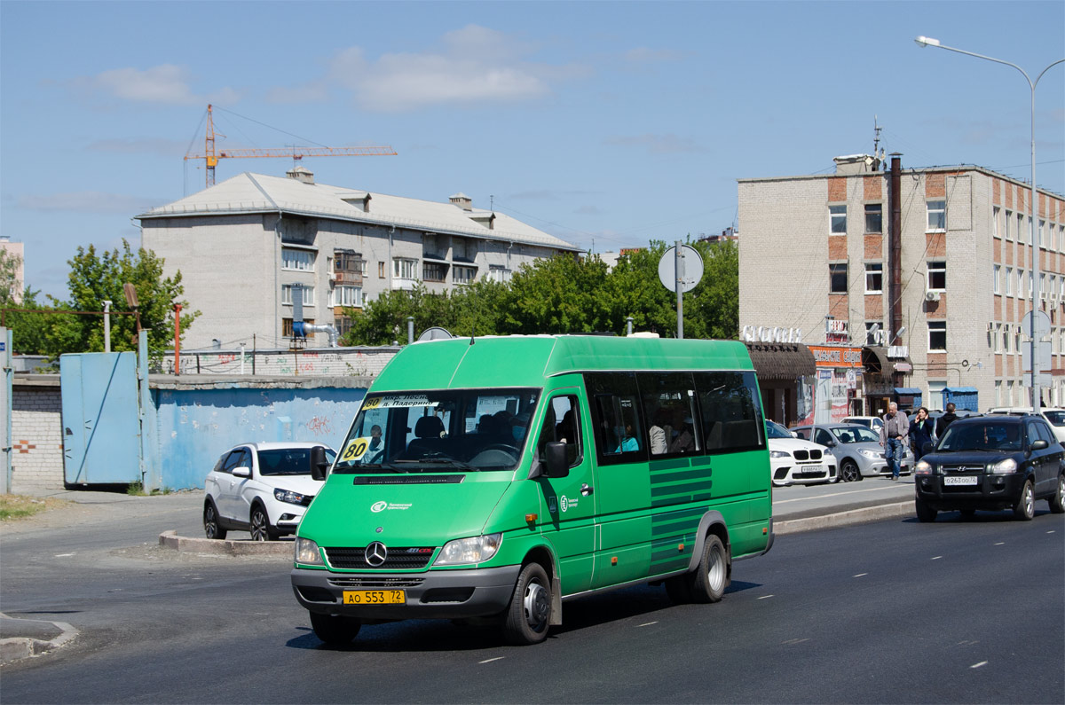 Tumen region, Luidor-223203 (MB Sprinter Classic) № АО 553 72