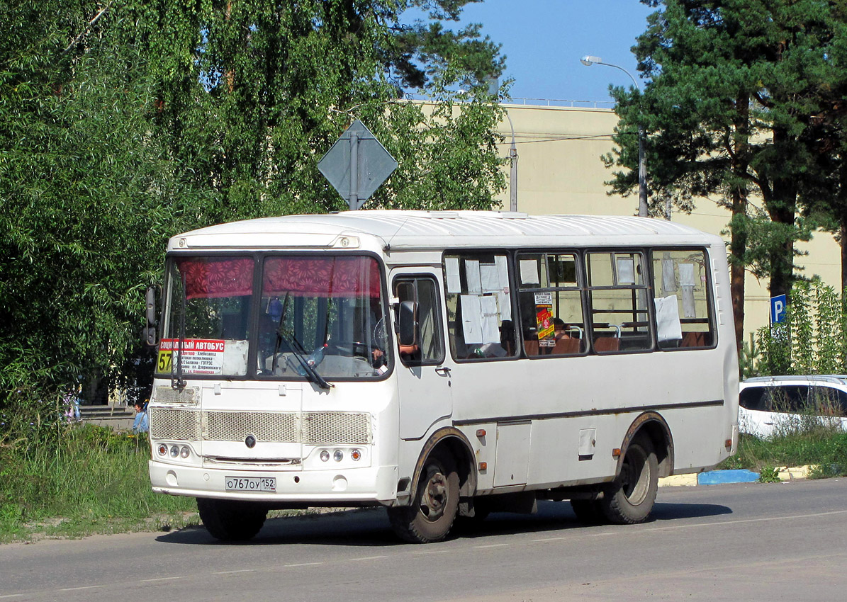 Нижегородская область, ПАЗ-32054 № О 767 ОУ 152
