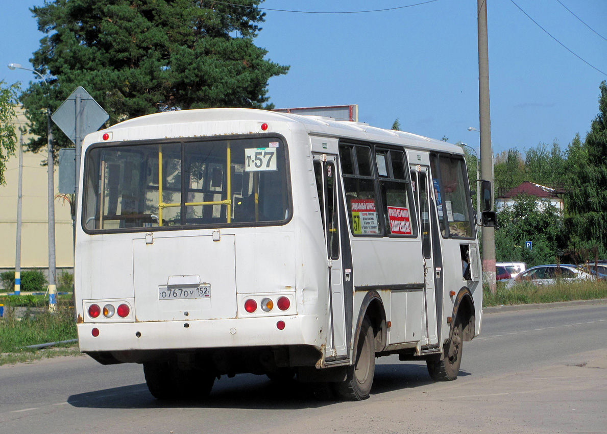 Нижегородская область, ПАЗ-32054 № О 767 ОУ 152