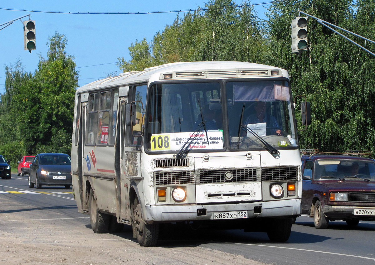 Нижегородская область, ПАЗ-4234 № К 887 ХО 152