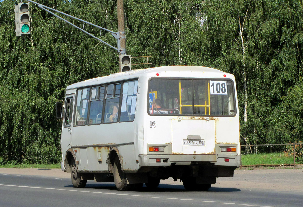 Нижегородская область, ПАЗ-32054 № Н 851 РХ 152