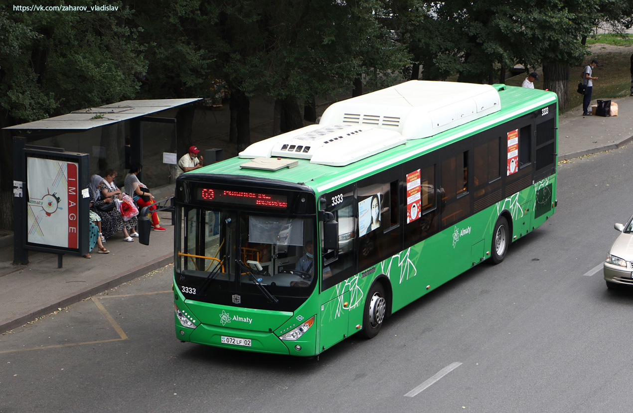 Алматы, Zhong Tong LCK6125HGAN № 3333