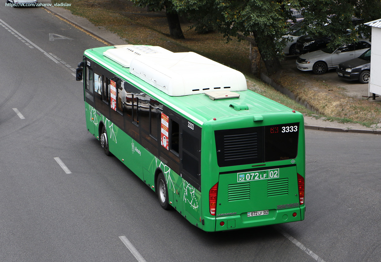 Алматы, Zhong Tong LCK6125HGAN № 3333